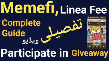 How to add Memefi Etherium linea gas fee | Memefi gas fee deposit process | giveaway participation