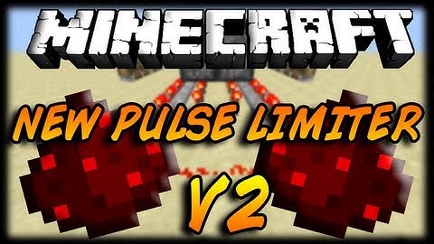 Minecraft! Improved Pulse Limiter V2 1.6! UNIQUE AND VERY COMPACT!