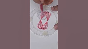 Mesmerizing Spirograph Art | Calming ASMR Geometric Creations #asmr #satisfying