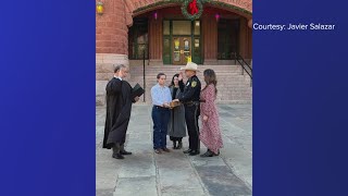 Bexar County Sheriff Javier Salazar was officially sworn in for third term