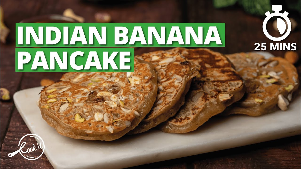 Indian Banana Pancake Indian Sweet Pancake Evening Snack Recipes