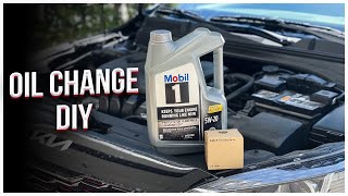 KIA FORTE OIL CHANGE DIY! 2022-2024 KIA FORTE Kia Forte Oil Capacity