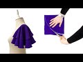 🦋 Double layer bell sleeves | Beautiful butterfly sleeve design making very easy