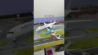 Model Airplane Scales Compared: 1/100, 1/200, 1/400 and 1/500 ✈️