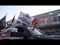 Hang all traitors  kathy griffin show protested by trump supporters in huntingdon ny