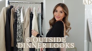 6 OUTSIDE DINING OUTFITS (WARM) | NADIA ANYA