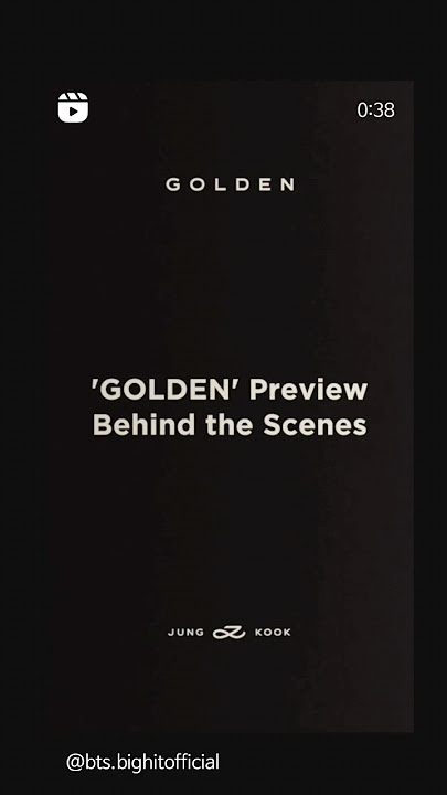 @BTS big hit  #golden #jungkook #preview #behind #the #scenes