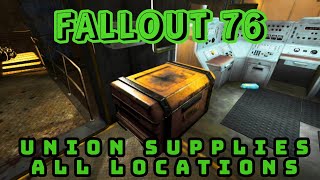 All Union Supply Crate Locations | Fallout 76
