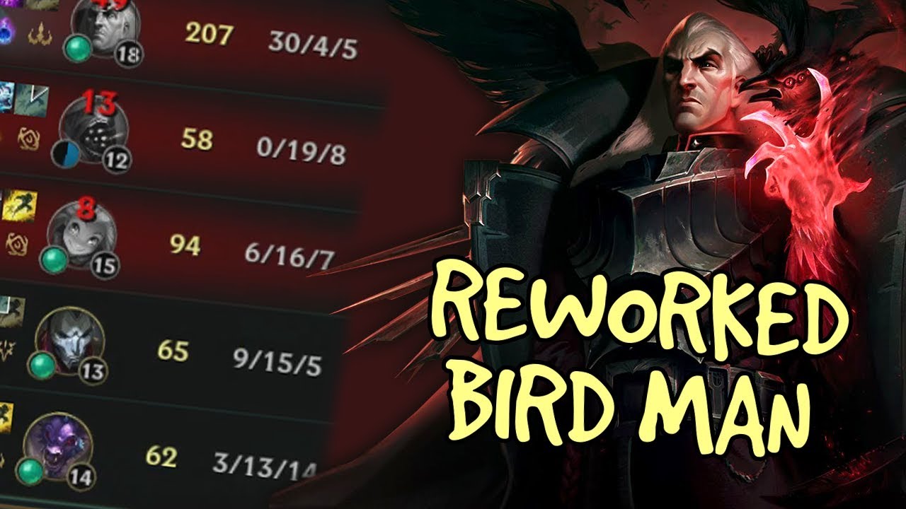 Swain R Ability I'M FED BUT THIS GAME IS UNCARRYABLE! REWORKED SWAIN ABILITIES ...