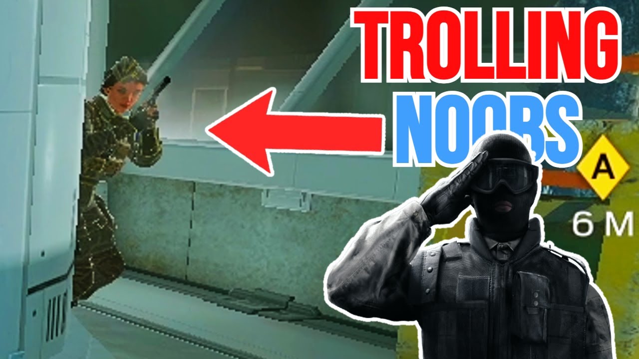 Messing Around in Siege Lobbies - Rainbow Six Siege - YouTube