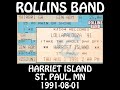 Rollins Band :: Live @ Lollapalooza, Harriet Island, Saint Paul, MN, 8/1/91 [SOUNDBOARD]