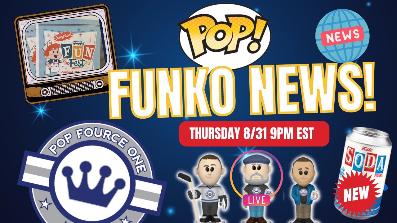 FUNKO NEWS! PopFourceOne Livestream Funko Soda News, Funko Unboxing