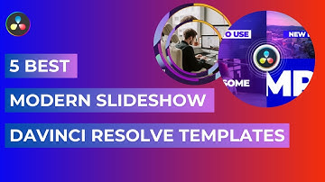 5 Best Modern Slideshow DaVinci Resolve Templates