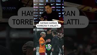 Çağdaş Atan, maçtan sonra hayran hayran Lucas Torreira'yı anlattı! Bir de espri yaptı...