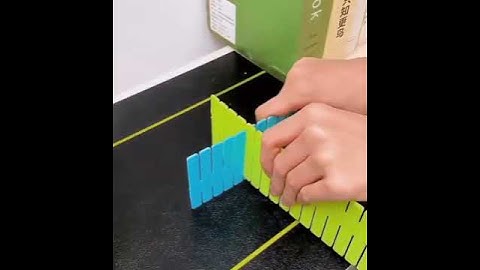 Adjustable Interlocking Drawer Clapboard Divider