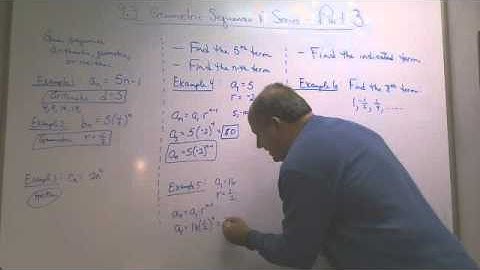 Geometric Sequences - 9.3 Part 3.wmv