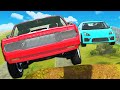 I Challenged My Girlfriend to See Who is ULTIMATE Stunt Driver in BeamNG Drive Mods!