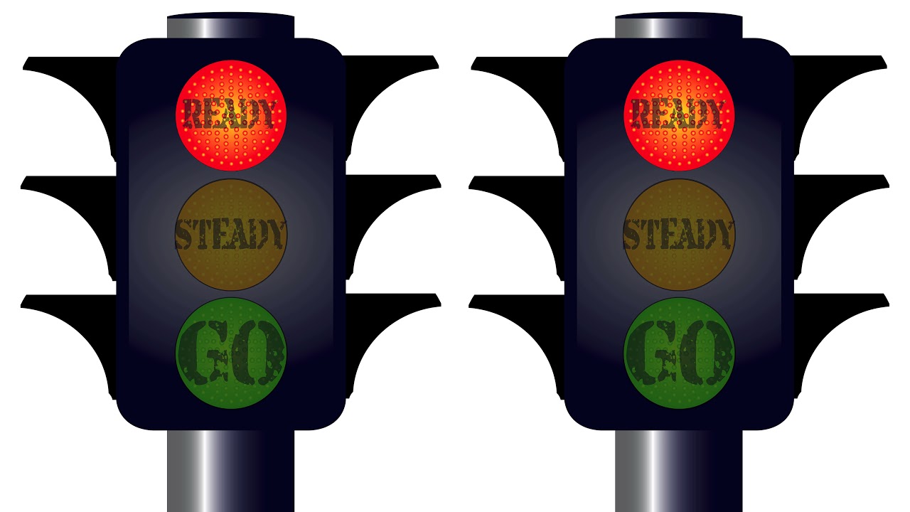 You May Legally Turn Right On A Steady Red Light Ready Steady Go Traffic Lights - YouTube