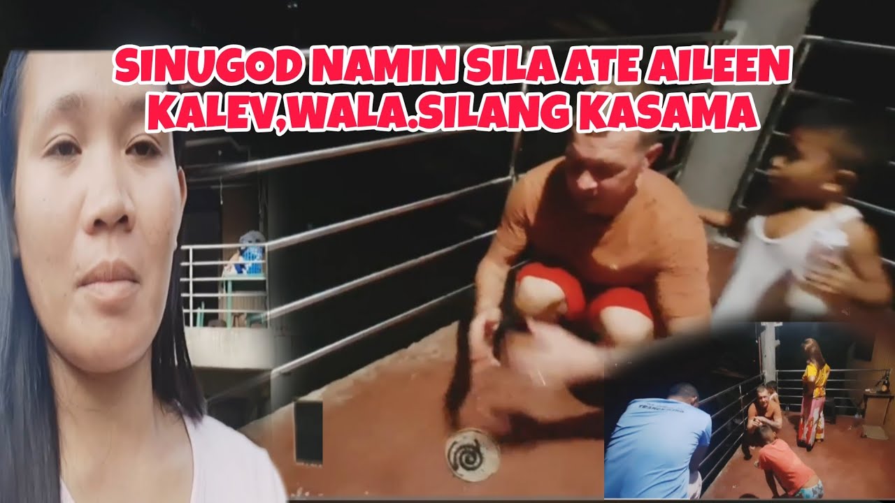 SINUGOD NAMIN SILA ATE AILEEN KALEV KAHIT GABI NA+INIWAN SILA NG MGA KASAMA NILA SA BAHAY|