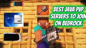 Best Minecraft Java PvP Servers for Bedrock  (Mobile and console supported)