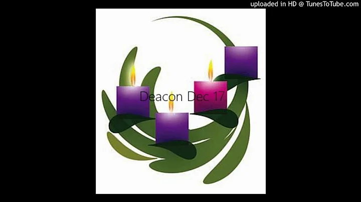 3rd Sunday of Advent Homily by Dcn. John Amthor