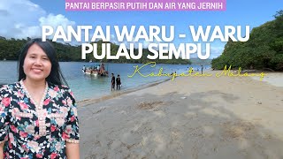 INDAHNYA PANTAI WARU WARU | PULAU SEMPU | KABUPATEN MALANG