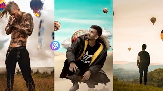 PicsArt air Balloon photo editing in PicsArt | 2020 | Edit balloon concept in PicsArt MB EDITZ screenshot 3