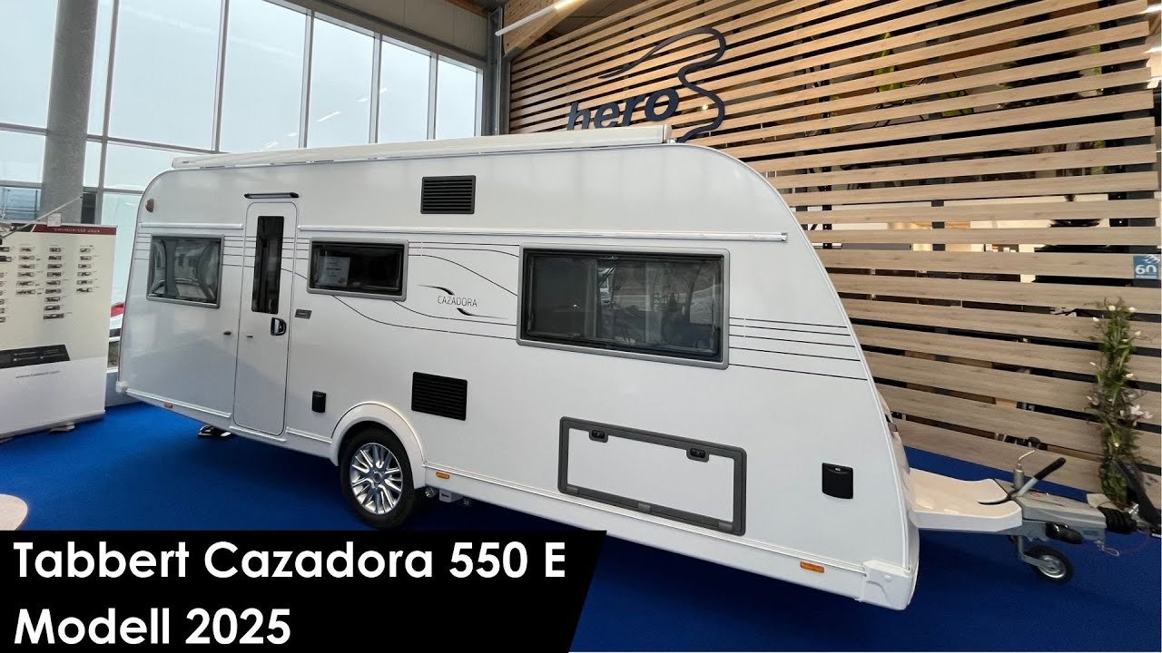 Tabbert Cazadora 550 E Modell 2025 - YouTube