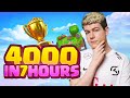 I PUSHED 4000 TROPHIES IN 7 HOURS....