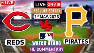 Cincinnati Reds vs Pittsburgh Pirates Live-MLB Game Score Radio Broadcast ball by ball watch along |