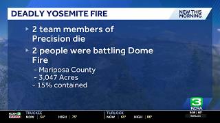 Helicopter Fighting Dome Fire In Yosemite Crashes, Killing 2