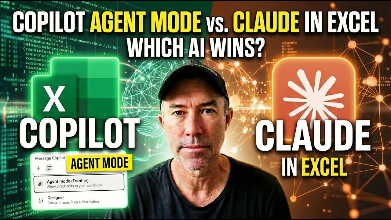 Video: The Truth About Copilot Agent Mode vs Claude in Spreadsheets