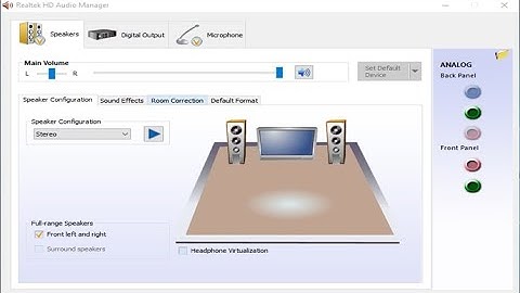 Hướng dẫn cài đặt realtek high definition audio năm 2024