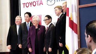 [Full Version] Press Conference on Toyota and Mazda's New U.S. Joint Venture Plant