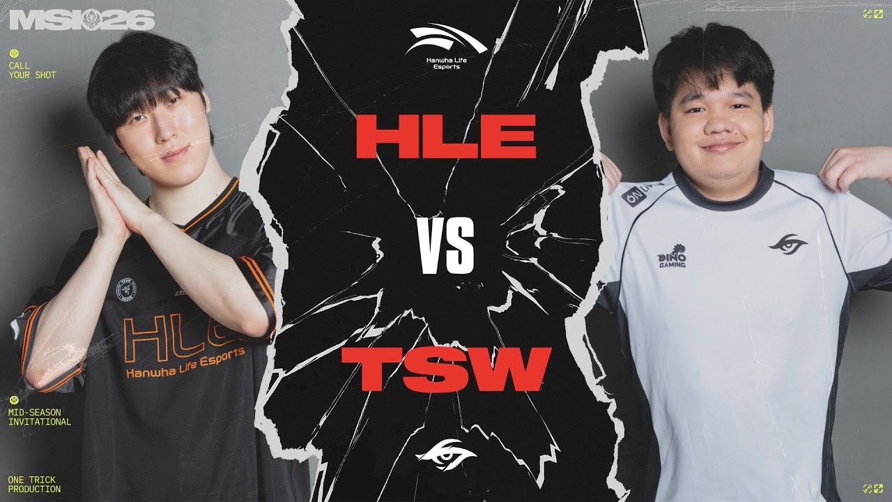 HLE vs TSW, C’EST TRÈS TRÈS FORT ! (MSI 2026)