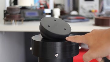 The spherical air bearing, without the plate