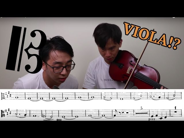 Guessing The Concerto from the VIOLA PART class=