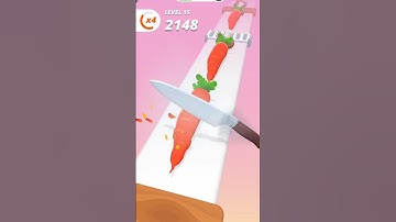 perfect slice vegetable carrot 🥕 Gameplay #perfectslicesvideos #shortsfeed #ytshorts #gaming #shorts