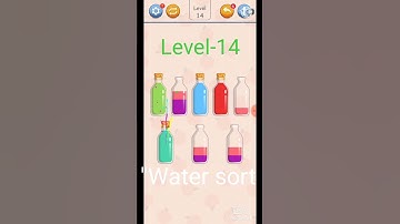 Water sort puzzle Level-14 #shorts