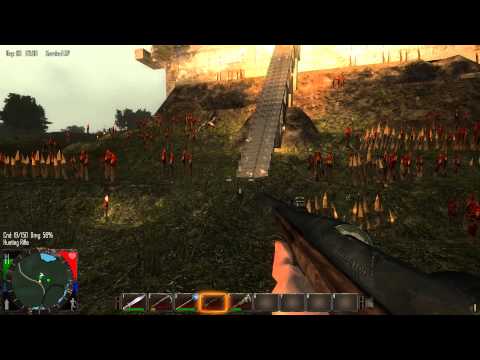 7 Days to Die - Yet again a Zombie horde managed to dig some holes and tunnels into the dirt