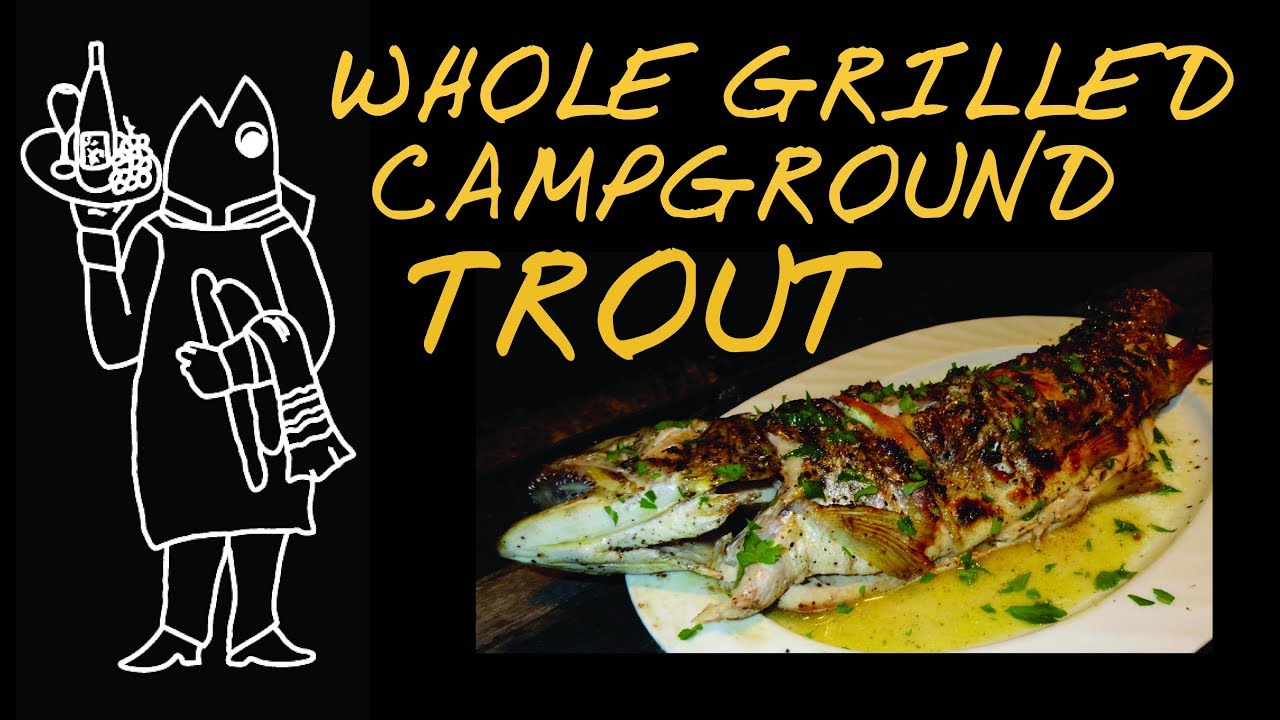🤔 Need a Camping Trout Recipe? How To Cook Whole Grilled Trout BBq Fish