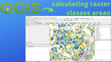 raster classes area in QGIS