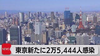 東京都で新たに２万5,444人感染確認（2022年8月24日）