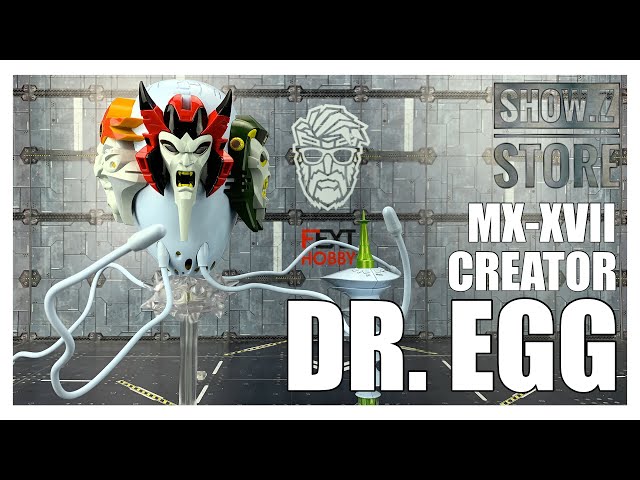 トランスフォーマー クインテッサ星人風 DR.EGG x-transbots MX-18 Dr. Egg | XTransbots 3rd Party MP-Scale Figure | TFSource