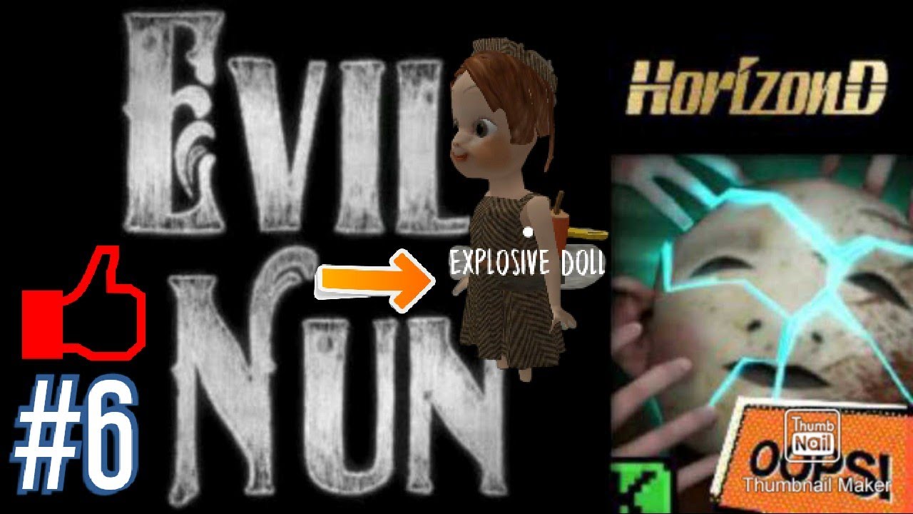 Evil Nun .... Mask pieces collection || Explosion in the Heights || Nun's Devil doll MG || HorizonD|