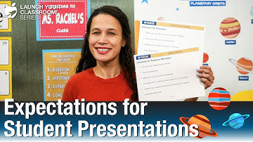 Expectations for Student Presentations - Classroom Strategy
