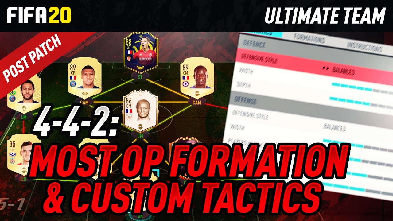 FIFA 20 BEST FORMATION & CUSTOM TACTICS TO BEAT OVERLOAD BALL SIDE