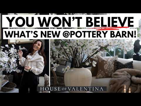 Shop With Us @potterybarn And See New Trends, New In, & What We Bought!