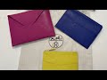 What fits? Hermes Envelope Trio Wallet Chèvre Mysore #hermes #hermesaddict