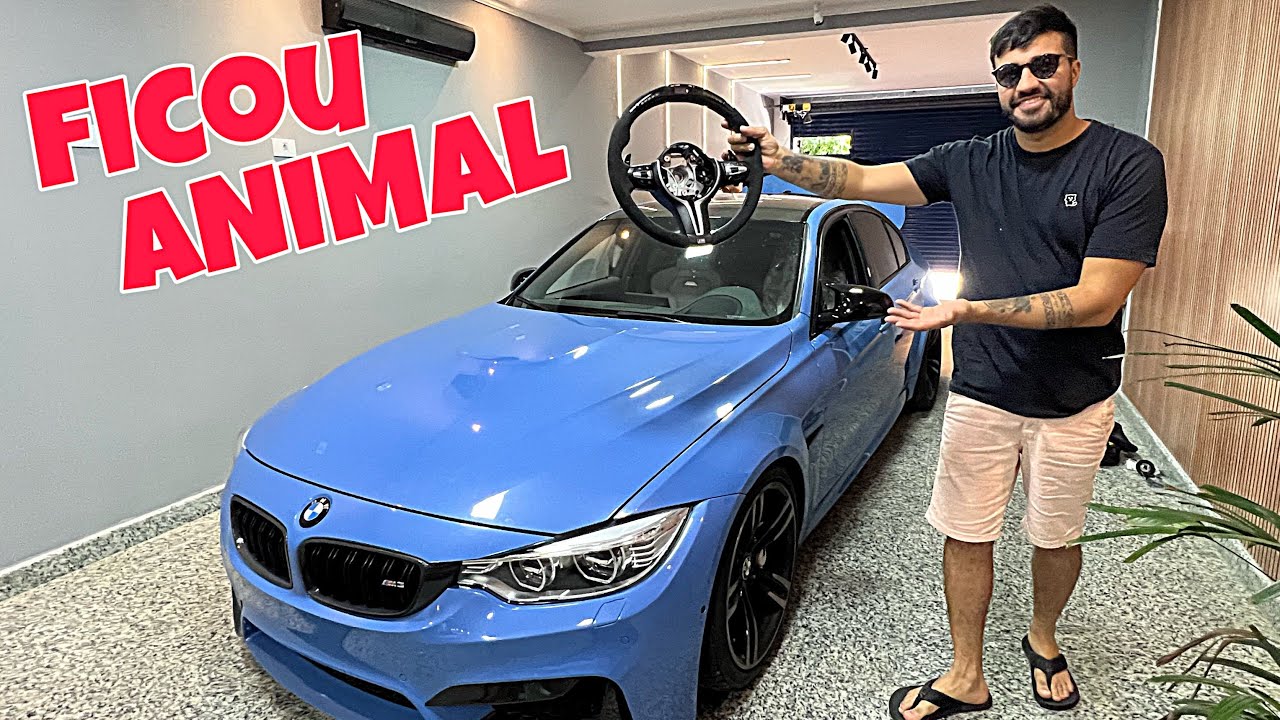 INSTALEI UM ACESSÓRIO DE FORMULA 1 NA BMW M3